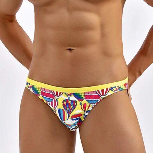 Vestite gamba sexy Bikini da bagno in bikini uomini nuotare briefs super taglio a basso taglio da bagno uomo nuotare tronco per il giovane ragazzo da bagno surf da bagno