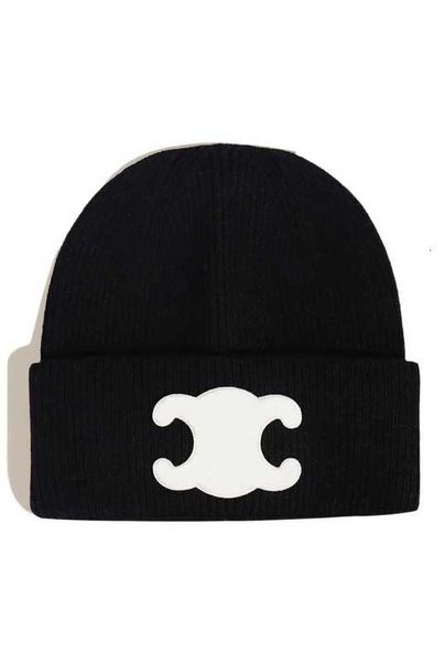 Beanieskull Caps Kafatası Kapakları Kadın Beanie Tasarımcı Erkekler Beanie Örgü Şapka Sonbahar ve Kış Sıcak Moda Stili Renk 6 I6MW