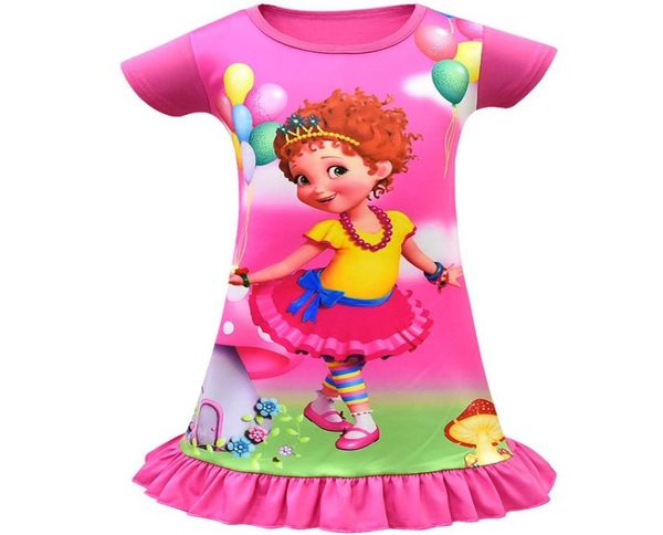 Girls Fancy Nancy Dress 2019 Kids Summer Abites for Girls Girl Casual Dress Girl Carunone Dress per 100140CM6387564