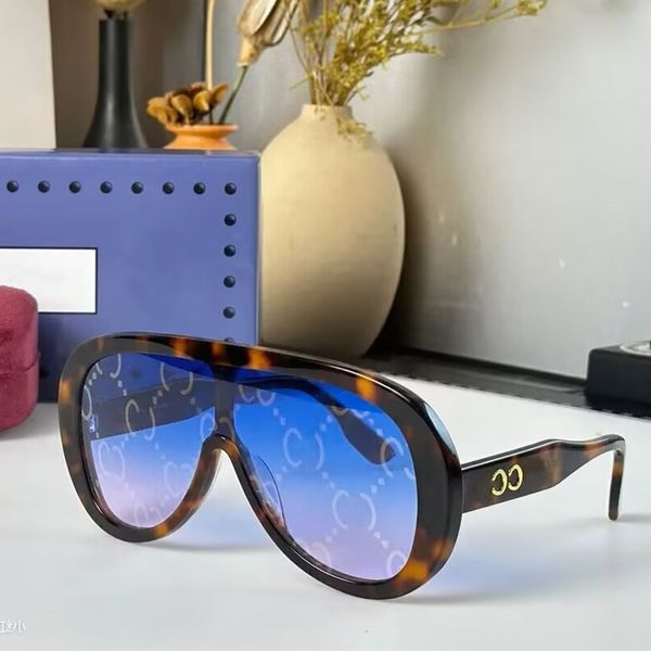 Óculos de sol de estilista de moda Máscara de estilo de estilo de estilo Goggles Tons de condução ao ar livre Beach Sun Glasses Menções de 5 cores femininas