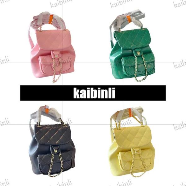 Rucksack Designer -Ketten Rucksäcke Reisen Reisenbeutel Day Rucksack Öl Wachs Haut /echtes Leder Umhängetasche Sling -Tasche Mini Sporty Bags Boo Boo