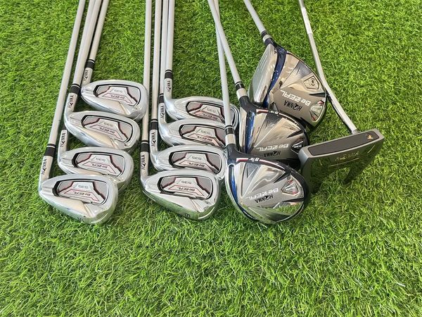 Club NUOVI HONMA BEZEAL 535 Set completo Honma Bezeal 535 Golf Clubs Driver Fairway Woods Irons Putter R/Srflex Grafite Albero con He