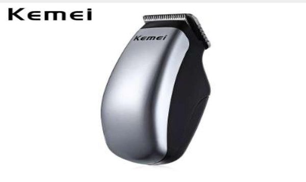 Kemei per capelli portatili per capelli elettrici mini mini professionale rasatura della barba da barba da barba 3 pettini per Men9275908