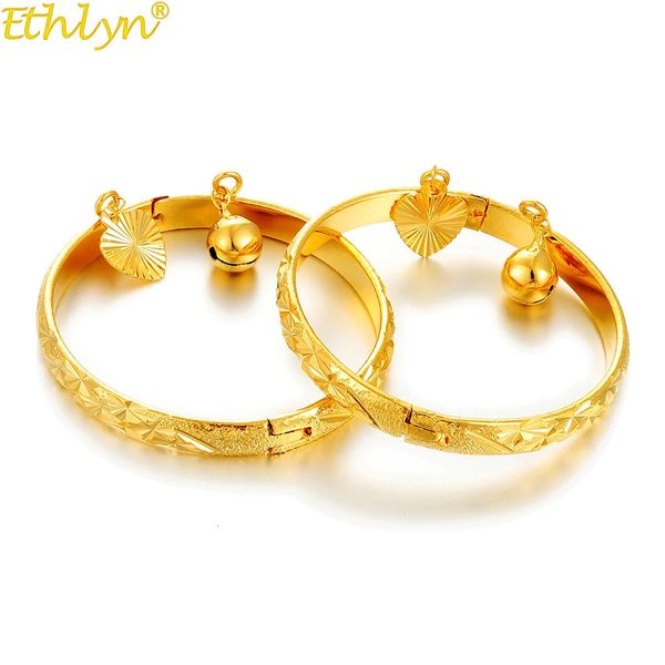 ETHYN 2PCS LOT GOLD COLOR