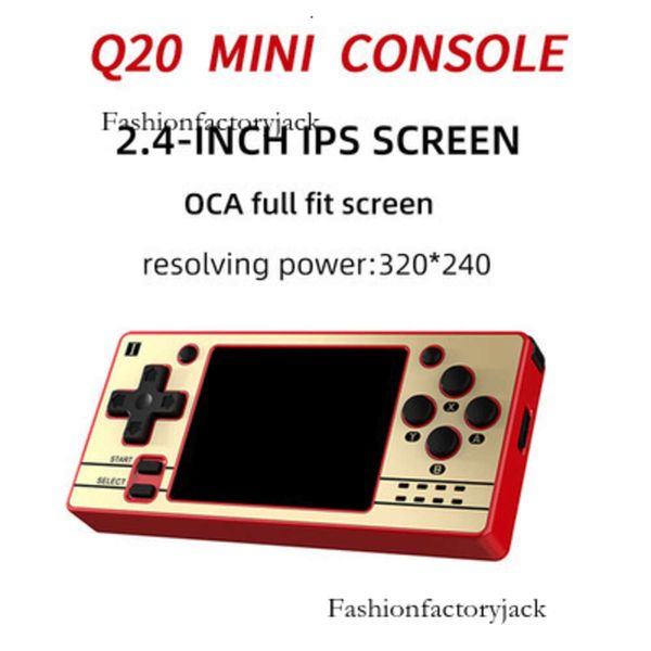 Fornitura diretta transfrontaliera Q20 Mini Mini portatile open source PS Nostalgic FC Retro SFC Console di gioco GBA portatile 16G