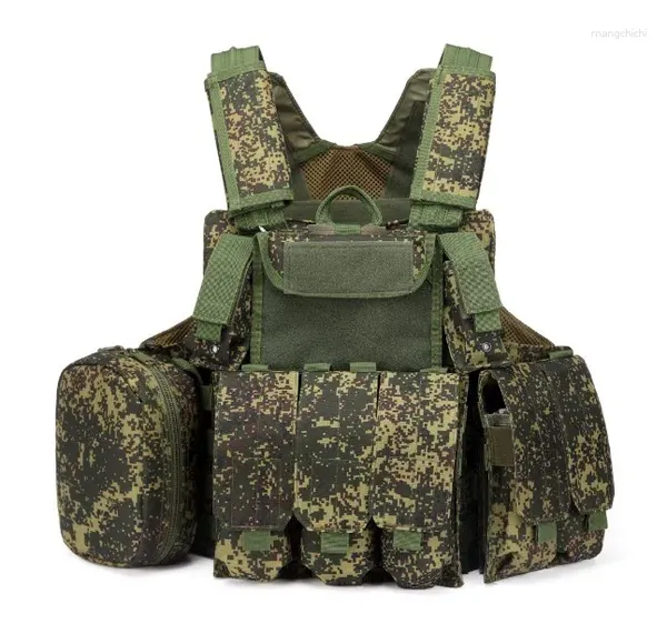 Rucksack Stahldraht Ghost Camouflage Taktische Weste CS Feldschutzausrüstung Amphibienmodell Kampf