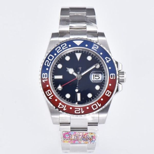 Hohe Qualität 3235 Bewegung Watch für Herren Automatische Uhren voller Edelstahl Luminöser 40 -mm -Frauen Bewegung Armbanduhr Sapphire Keramikzeitzone