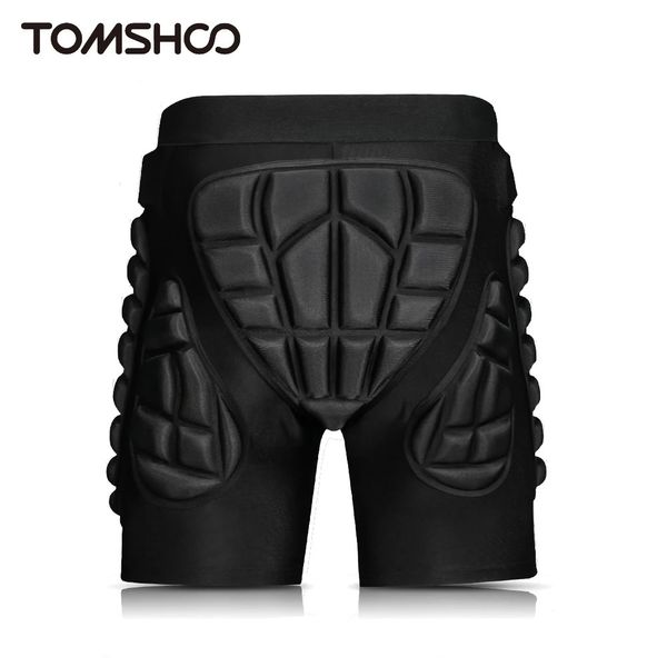 Tomshoo Ass Protector Hip Butt Protective gepolsterte Shorts Rüstung Hip Shorts Ski Accessoires Frauen Ski -Hüftschutz Shorts Männer 231227