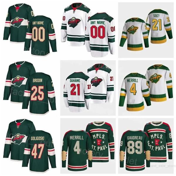 Outfit Minnesota Hockey Wild 12 Matt Boldy Jersey 4 Jon Merrill 21 Brandon Duhaime Liam Ohgren Danila Yurov 47 Alex Goligoski Frederick G