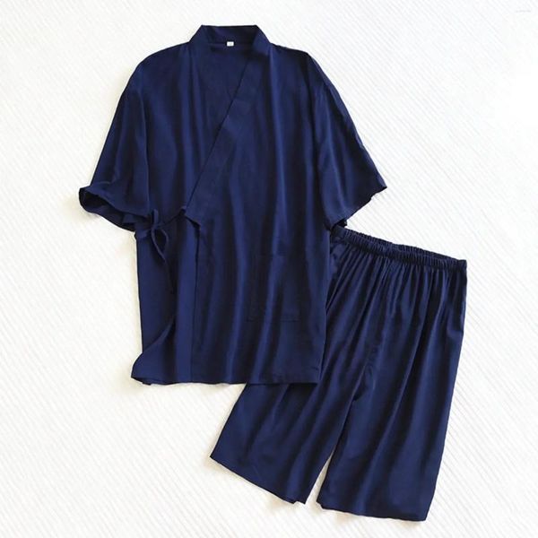 Abbigliamento da sonno obi tradizionali pantaloni pantaloni pigiami abito da notte abito morbido abito cotone giapponese yukata set giapponese haori