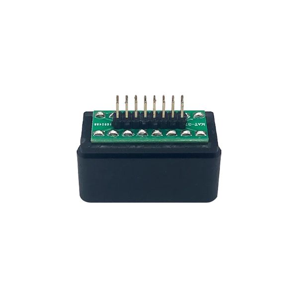 OBD macho com placa PCB conector OBD de 16 pinos J1962 conector OBDII/PCB de 2,54 pinos