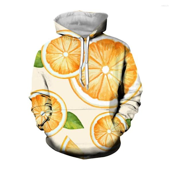 Hoodies masculinos jumeast 3d gráfico homem hoodie com padrão de frutas streetwear roupas estéticas casuais para roupas confortáveis casacos