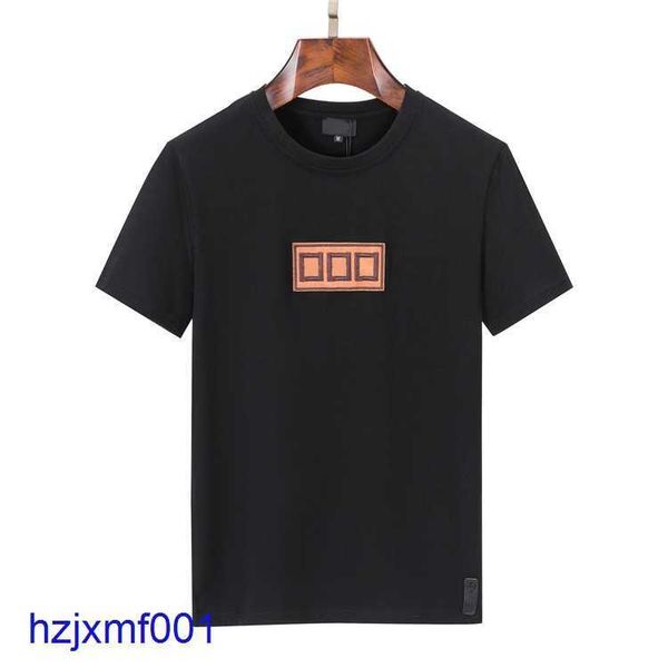 T-shirt maschile D21J 2022 Maglietta da uomo per uomo maglietta di moda da donna con lettere maniche corte estate uomo tee donna abbigliamento asiatico size lol