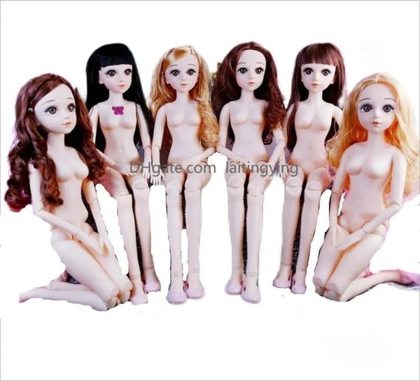 Toys Human Doll Sushi Сотрудники Liccachan Happy Shopping Rika Chan Mouton Kawaii милая коллекция Toys All Wiss Hairstyle Toys 21 суставы