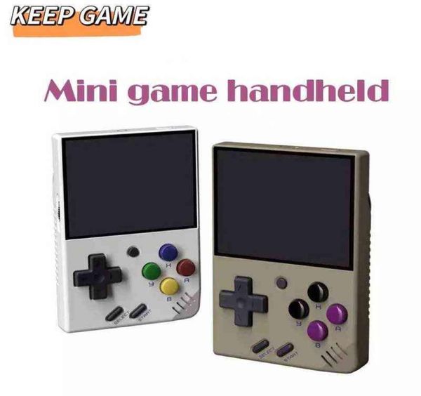 MIYOO MINI Retro Video Game Console 2500 Jogos Console Portátil Retro Arch Linux Sistema Pocket Handheld Game Player Gift H2204263339982