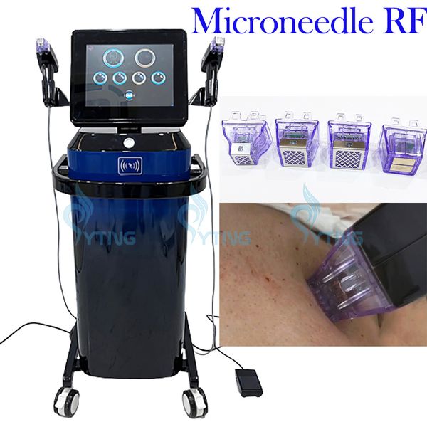 Microagulhamento RF Micro Agulha Rádio Frequência Morpheus8 Máquina Remoção de Cicatrizes de Acne Levantamento de Pele Facial Anti Rugas Tratamento de Estrias