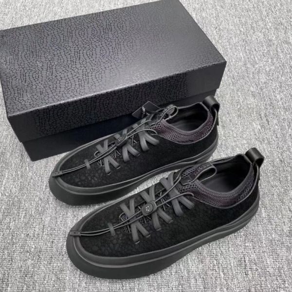 Nuove scarpe alla moda Sneaker in puro stile leggero fatto a mano con corda elastica con fibbia elastica per regolare l'effetto avvolgente del piede