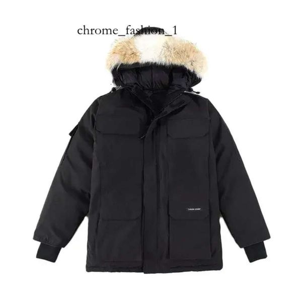 cannada goose Canda Goose Jacket Canada Canda Goose Expedition Parka Мужское пальто Женский пуховик Натуральный мех Зимняя верхняя одежда Парки Женская куртка Goose 851