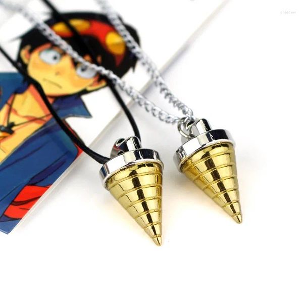 Collane con ciondolo Moda Anime Tengen Toppa Gurren Lagann Collana Core Drill Cosplay per donne uomini gioielli regalo