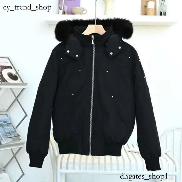 Moose Knuckle 2023 Giacca Piumino da uomo Piumino Parka Inverno Bianco Anatra Cappotto Mantello Moda Uomo E Donna Coppie Casual 679