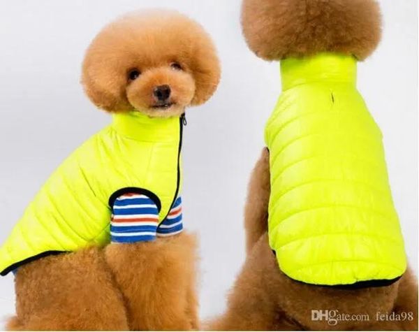 Bekleidung NEUE Herbst- und Winterkleidung für Haustiere, explosive Hundekleidung, Mantel aus verdickter Baumwolle, gepolsterte Jacke, Zuckerweste L730