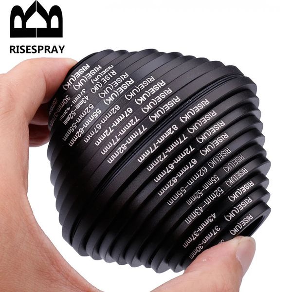 RISESPRAY 100 20 pz Filtro obiettivo fotocamera Step Up Down Anello adattatore per tutte le fotocamere DSLR 231226