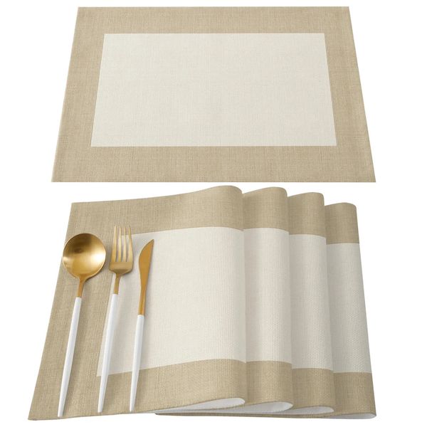 Campo campo vintage tapetes de mesa para jantar cozinha decoração acessórios café decoração moderna placemat 231226