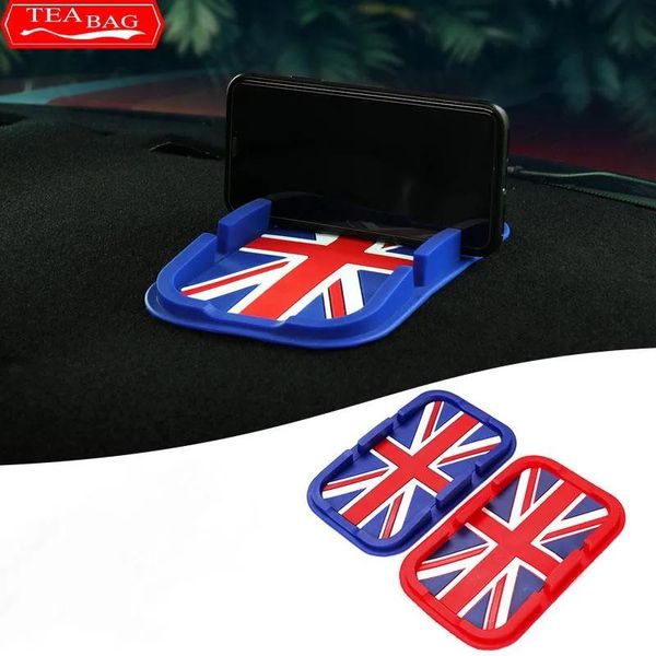 Organizer Organizer per auto per Mini Cooper S Supporto per telefono antiscivolo Cruscotto Tappetino in silicone R50 R52 R53 R55 R56 R60 R61 F54 F55 F56 F60 Accessori