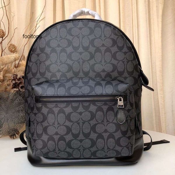 Designer Rucksack Männer Back Pack Head Layer Großer Klasse Business Freizeit für Männer Rucksack Computerbeutel Doppelfächer Coa Rucksack Travel 25c8