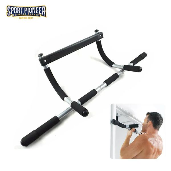 Accessori attrezzature da palestra Telaio per porta fitness indoor Barra per trazioni multifunzionale da parete Barra orizzontale per il mento