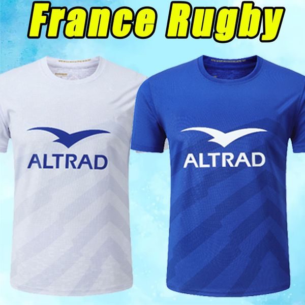 2023 2024 França Super Rugby Jerseys 23 24 Maillot de Foot Boln Tamanho da camisa S-5xl de alta qualidade 4xl 5xl Treinamento Counts Tshirt Copa do mundo