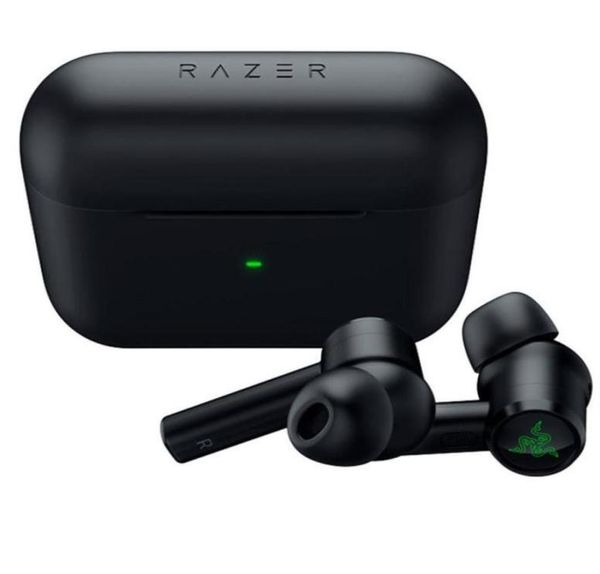 Razer Hammerhead True Pro Kablosuz Kulaklıklar TWS Bluetooth 50 IPX4 IPX4 EAR BUBUDS DÜZENLİ MİKROFONE ONOFF SAHTEĞİ HEA1791718701