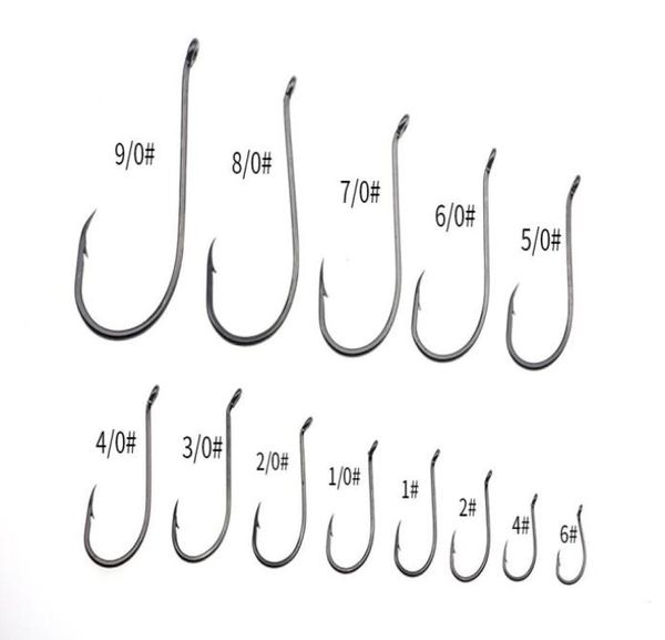 Rompin 50pcslot 8299 Fischereihaken Tintenfleisch Köder Fishhooks Offset Hohe Kohlenstoffstahlstachelgröße 9010 1 2 4 66308622