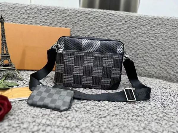 Bolsas de salas de alto pagamento integral bolsas masculinas de bolsas de mensagens de designers de malas