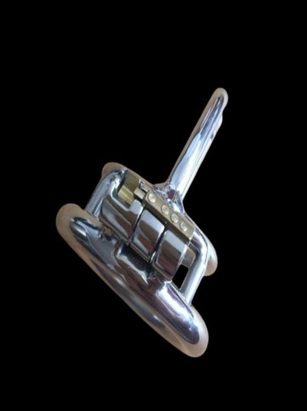 Magic Lock Neue Keuschheitsgeräte mit Geräuschen Urethral 35 -mm -Schwanzkäfiglänge Edelstahl kleiner Keuschheitskäfig mit Antioff Spike6656159