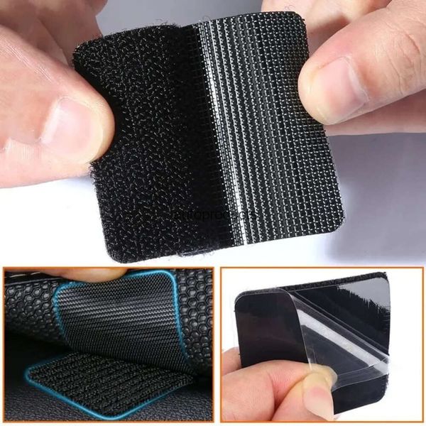 Aktualisieren Sie neues Auto -Teppichklebeband Universal Self Self Adhesive Fastener Aufkleber Aufkleber Floor Matten Clips Retentionshalter für Tesla x1 x3 VW Kia Mercedes Benz