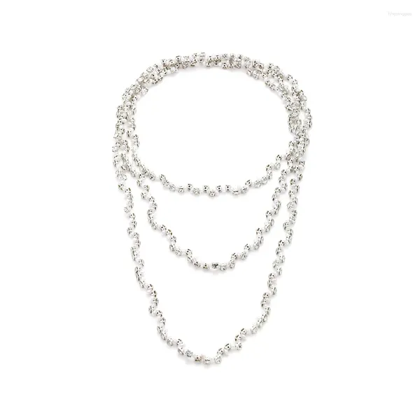 Halskette Ohrringe Set 2024 ZAA Kristall Imitation Perle Lange Halsband Für Frauen Urlaub Partei Schmuck Geschenke