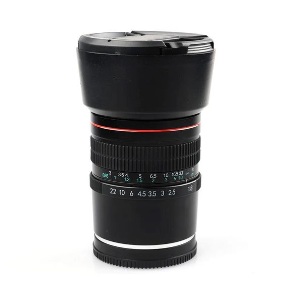 85 мм f/1.8 Средний телеобъективный портрет Prime Camera Lens для Nikon D4S D5500 D3300 D3200 D5300 D3400 D7200 D750 D500 D600 D700 D800 D810 D850 D3100 D7000 D7100 ETC