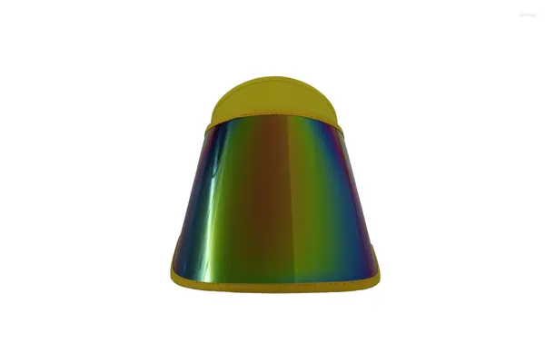 Boinas de plástico PVC Protection UV Hat feminino Viagem ao ar livre ou tampa esportiva de golfe Capinho resistente a calor multifuncional