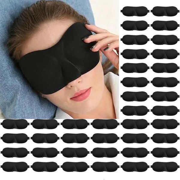 3D Sleeply Mask Block Out Light Eye Mask for Sleepment Comfort Eye Shades для путешествия по завязанную глаза Sleep Aid Mask Masks 231227