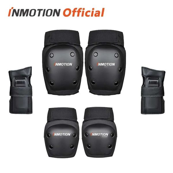 Inmotion Adult Knie Pads Ellbogenpolster Handgelenkswächter 6 in 1 Schutzausrüstung für Fahrradrollen Skating -Radfahren Outdoor Sports 231227