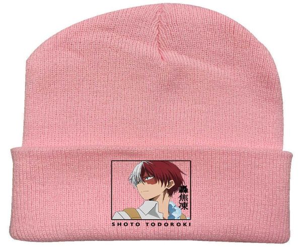 Cartoon Cute Beanie Donna Inverno Caldo Bonnet Caps Unisex Pieghevole lavorato a maglia Hip Hop Outdoor Uomo Skullies Cappello Z03036956656