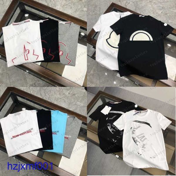 Pj9e erkek tişörtler tasarımcı tişörtler giyim moda tees marka tshirt lüks kısa kollu erkekler giyim eşya eşin eğlence polos wome