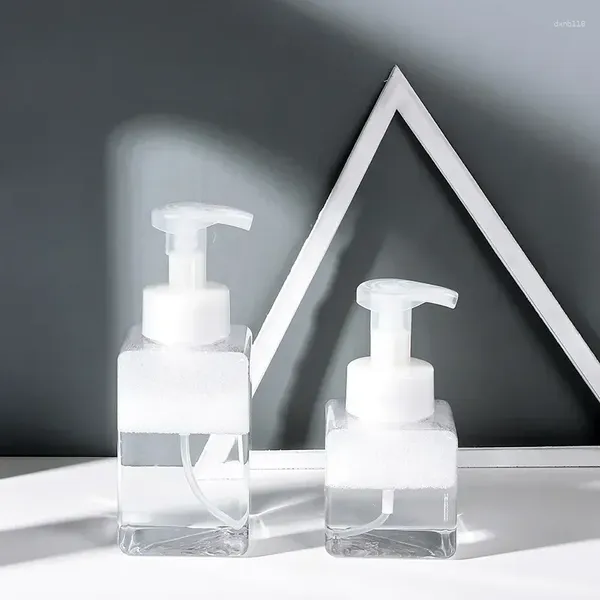 Sıvı Sabun Dispenser Seyahat Mini Doldurulabilir Köpük Şişeler Ambalaj Şişesi Büyük 250/450ml Pompa Kozmetikleri Boş Temizleme Plastik