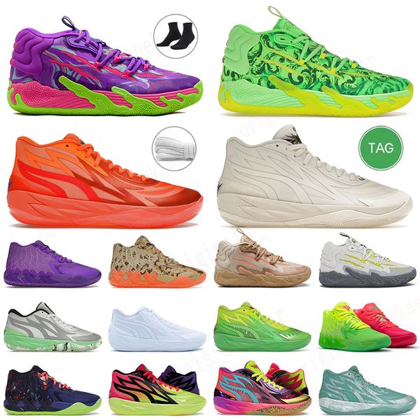 Große Größe 12 Lamelo Ball Basketballschuhe MB01 2.0 Herren Trainer Neue MB03 Gifte Chino Hills Blue Hive Supernova Rick und Morty Queen City Black Sunset Frauen Männer Turnschuhe