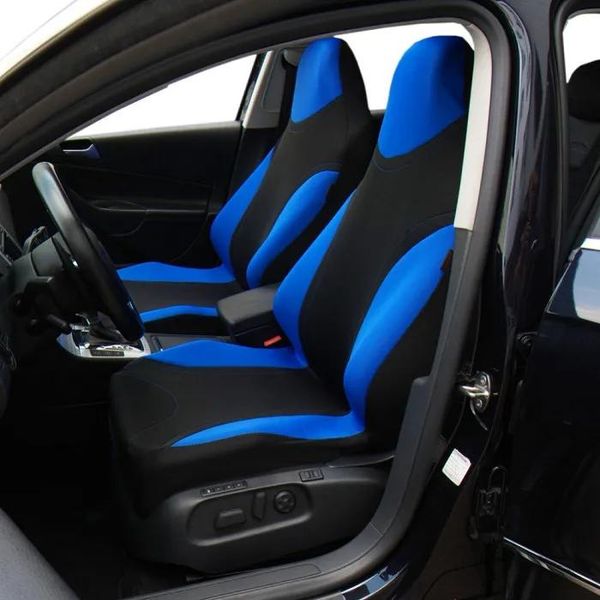 Bezüge Autositzbezug Universal Fit Vordersitz elastisch einfache Verwendung waschbar atmungsaktiv Modedesign