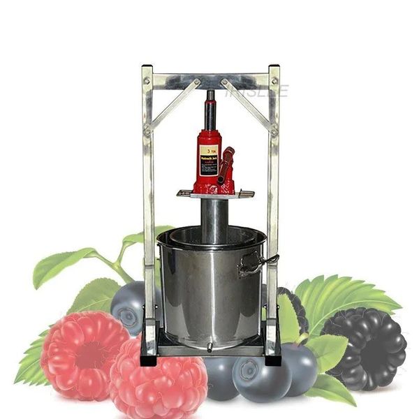 Processadores 36L Manual máquina de prensagem de suco Home espremedor de aço inoxidável selfbrewing máquina de prensa de vinho de uva Manor Fruit ferment presser