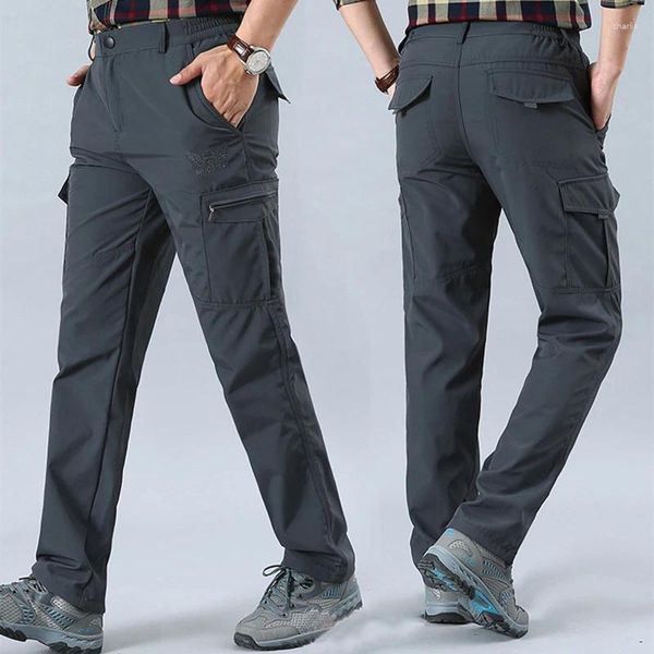 Pantaloni da uomo invernali più velluto tattico traspirante autunno casual pantaloni lunghi militari militari pantaloni cargo ad asciugatura rapida maschili caldi