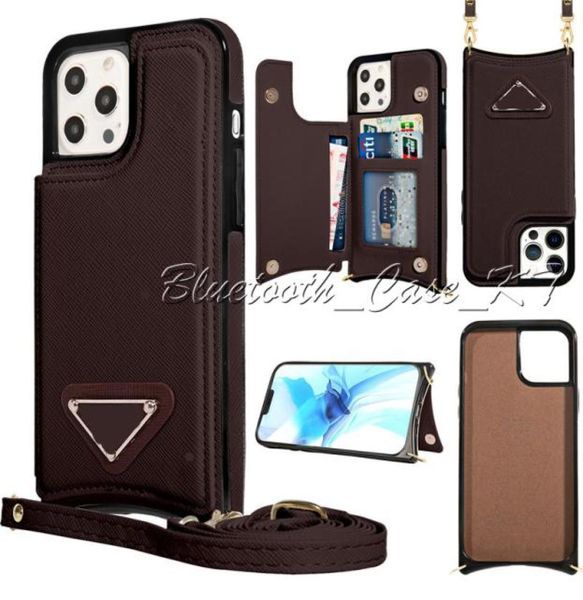 Top Fashion L Wallet Phone Cases para IPhone 14 Pro Max 13Pro 12 11 ProMax XS XR X 8 7 Plus Flip Leather Case em relevo Celular Ca1394623