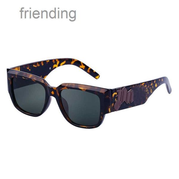 Sfumature Occhiali da sole di lusso per le donne Occhiali firmati Palm Famosi Lunette Moda Causale Quotidiano Hiphop Mens Treny Occhiali retrò Ga035 WW55